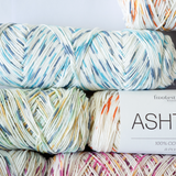 Fiddlesticks Ashton 8ply / DK yarn – 100% super-soft cotton with gentle variegated shades. Ideal for crochet and knitting. Fast shipping Australia-wide.
