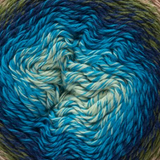 Fiddlesticks Eddy 4ply / fingering weight yarn – a super-soft 60% cotton blend with stunning gradient colours. Perfect for crochet or knitting. Fast shipping Australia-wide.