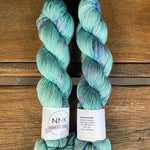 Snapdragon -  NNK Fingering weight 4 ply Merino Silk Cashmere.  Perfect for garments, accessories, shawls, wraps, scarves. Knitting and crochet.  Learn to knit and learn to crochet with this luxury yarn. Hand dyed in Brisbane Australia by an independent dyer.