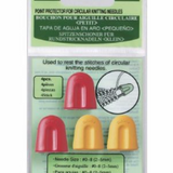 Clover Point Protectors for Circular Needles