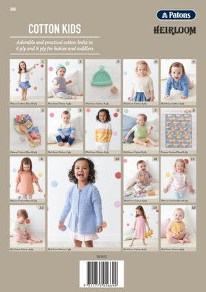 Pattern - Patons Cotton Kids - adorable patterns for babies & toddlers