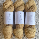 Nomad Yarns - 100% Australian Polwarth NSW Botanically dyed 8 ply yarn