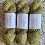 Nomad Yarns - 100% Australian Polwarth NSW Botanically dyed 8 ply yarn