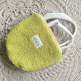 Lumos light storage pouch in pistachio