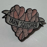Fun Enamel Knitting Pins / Brooch