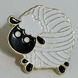 Fun Enamel Knitting Pins / Brooch