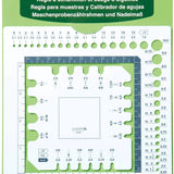 Clover Swatch Ruler & Needle Gauge