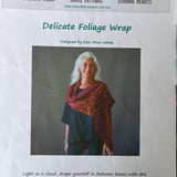 Cloud Forest Yarns - Pattern - Delicate foliage wrap