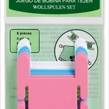 Clover Knitting Bobbin Set - pack of 6