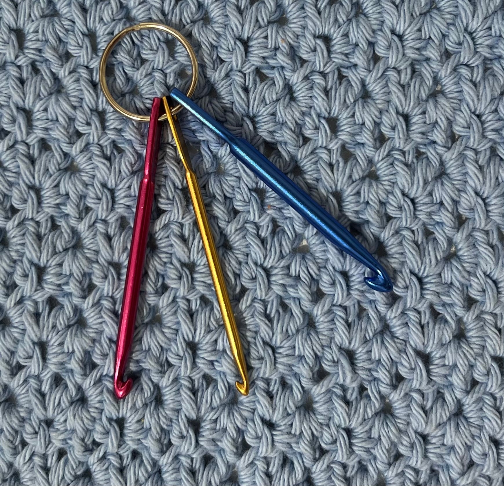 Crochet Hook / Repair Hook Keyring