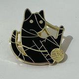 Fun Enamel Knitting Pins / Brooch