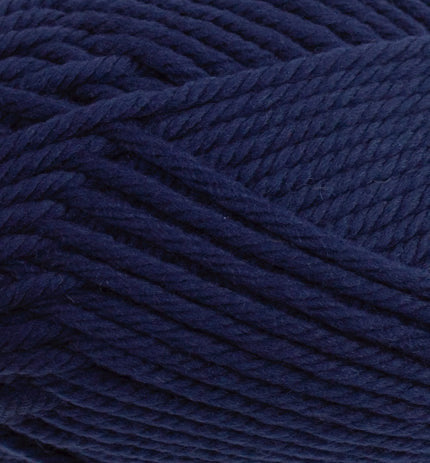 Enjoy Fiddlesticks Peppin 8 Australian Merino Wool yarn. Available online with fast delivery or in store at Samford Valley, Brisbane yarn supplies shop. Yarn suitable for crochet and knitting patterns. 8 ply DK yarn in a range of colours. Learn to knit, learn to crochet with this yarn. Knit or crochet garments, fashion accessories, blankets, scarves, toys, baby and kids wear with colour 841 Navy.