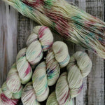 Flossy Britches - NNK Fingering weight 4 ply Merino Silk Cashmere.  Perfect for garments, accessories, shawls, wraps, scarves. Knitting and crochet.  Learn to knit and learn to crochet with this luxury yarn.