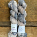 Musings - NNK Fingering weight 4 ply Merino Silk Cashmere.  Perfect for garments, accessories, shawls, wraps, scarves. Knitting and crochet.  Learn to knit and learn to crochet with this luxury yarn.