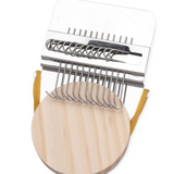Darning Loom - Mini wooden 10 hook Darning Loom