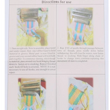 Darning Loom - Mini wooden 10 hook Darning Loom