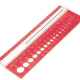 KnitPro View Sizer / Needle Gauge & Ruler