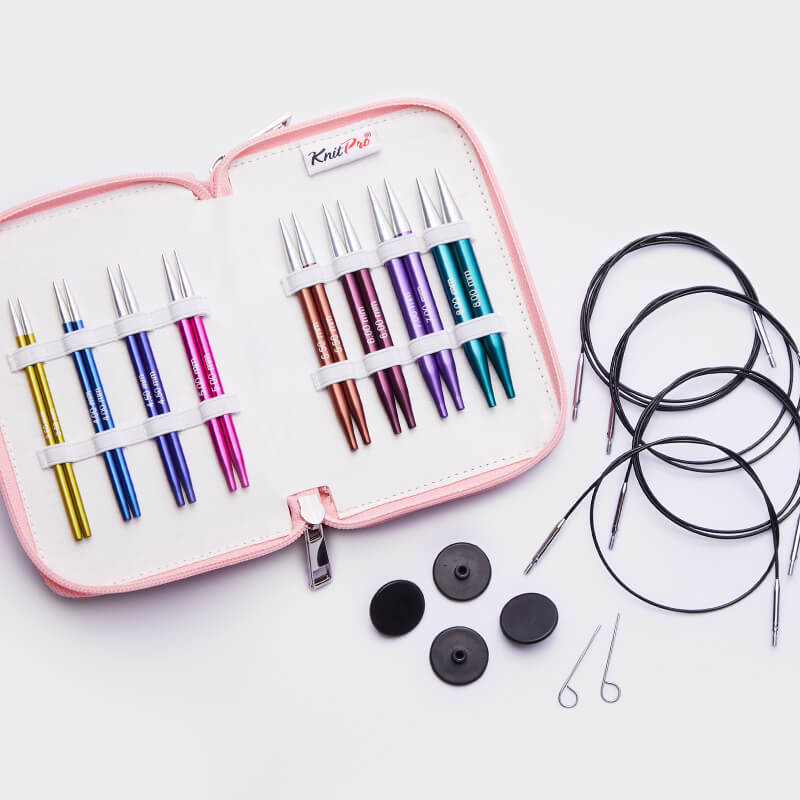 Knitpro Zing Deluxe Interconnectible Set - 10 cm Tips