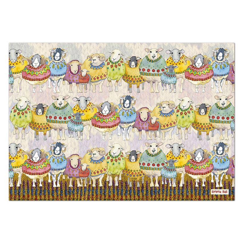 Sheep In Sweaters 1000 Piece Boxed Jigsaw