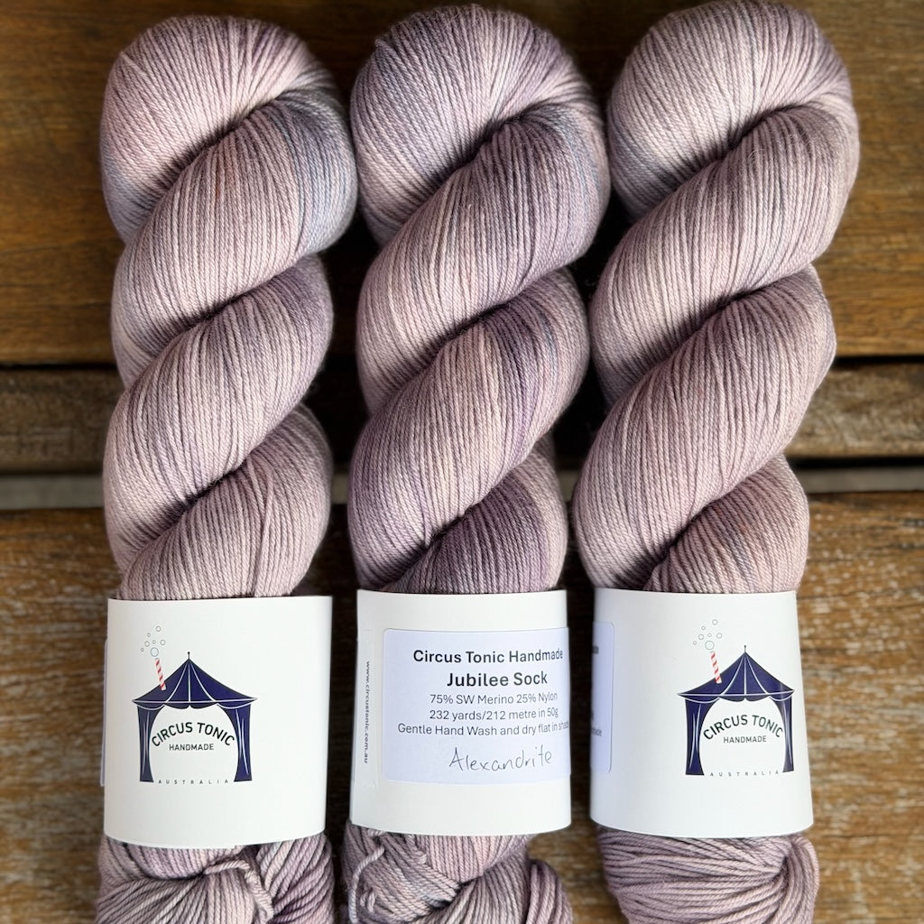 Circus Tonic Handmade Jubilee Sock Collection