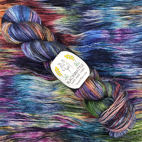 Blackwattle Kunzea - Alpaca Silk Cashmere Yarn - 4 ply / Fingering