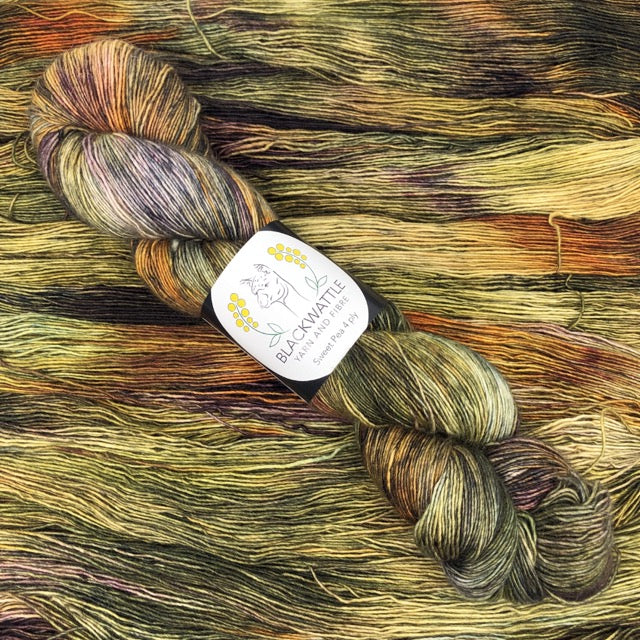 Blackwattle Kunzea - Alpaca Silk Cashmere Yarn - 4 ply / Fingering