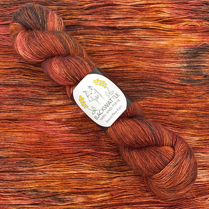Black Wattle Kunzea - Alpaca Silk Cashmere Yarn - 4 ply / Fingering