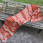 April Maker’s Club knitting project Flamingle Wrap displayed at a Brisbane yarn shop