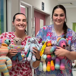 Charity comfort teddies knit or crochet for children in hospital