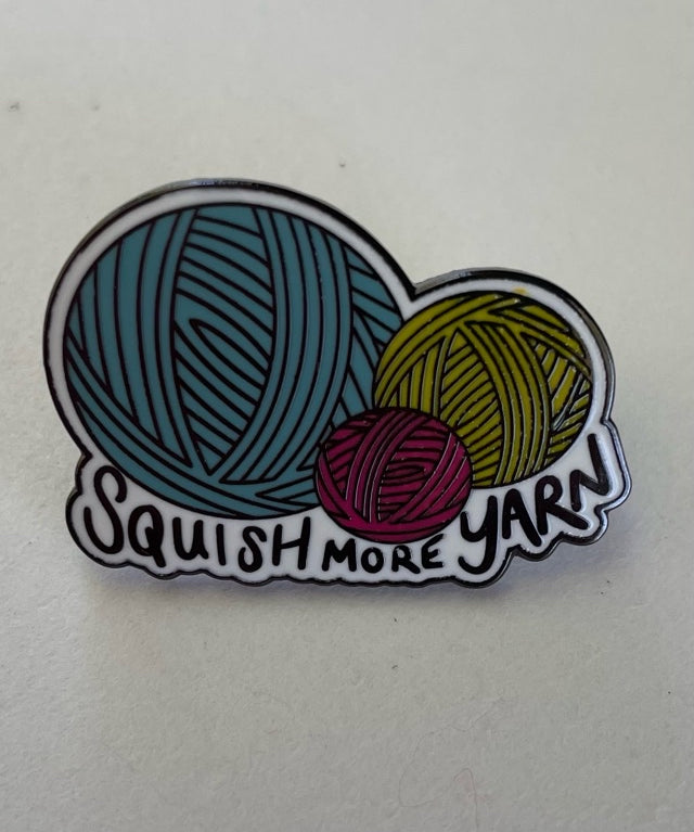 Fun Enamel Knitting Pins / Brooch