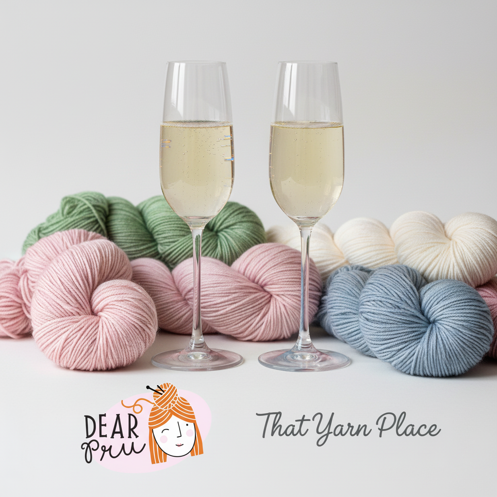 Dear Pru knitting social event at That Yarn Place in Samford.