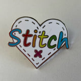 Fun Enamel Knitting Pins / Brooch