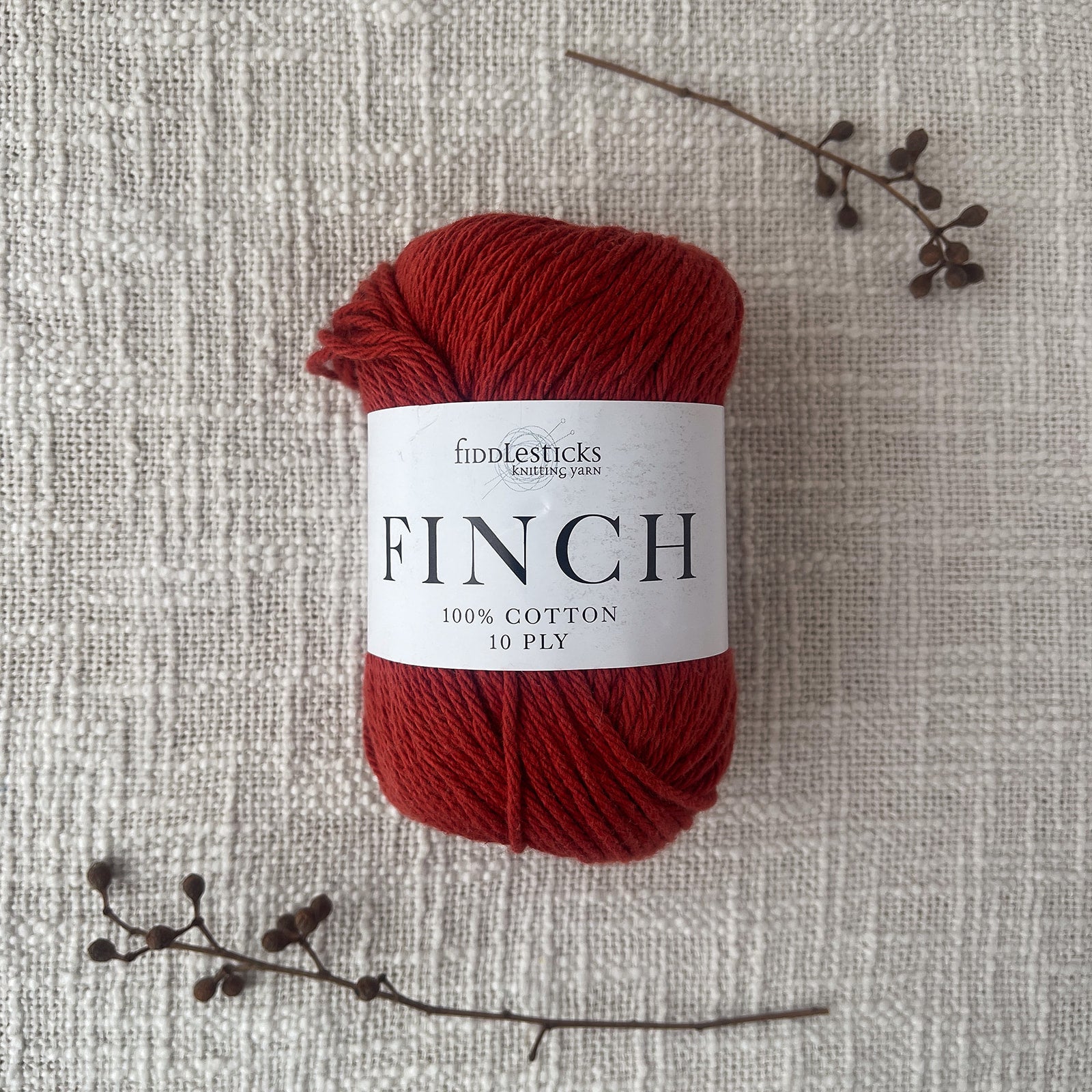 Fiddlesticks Finch - Aran 10 ply - Cotton Yarn