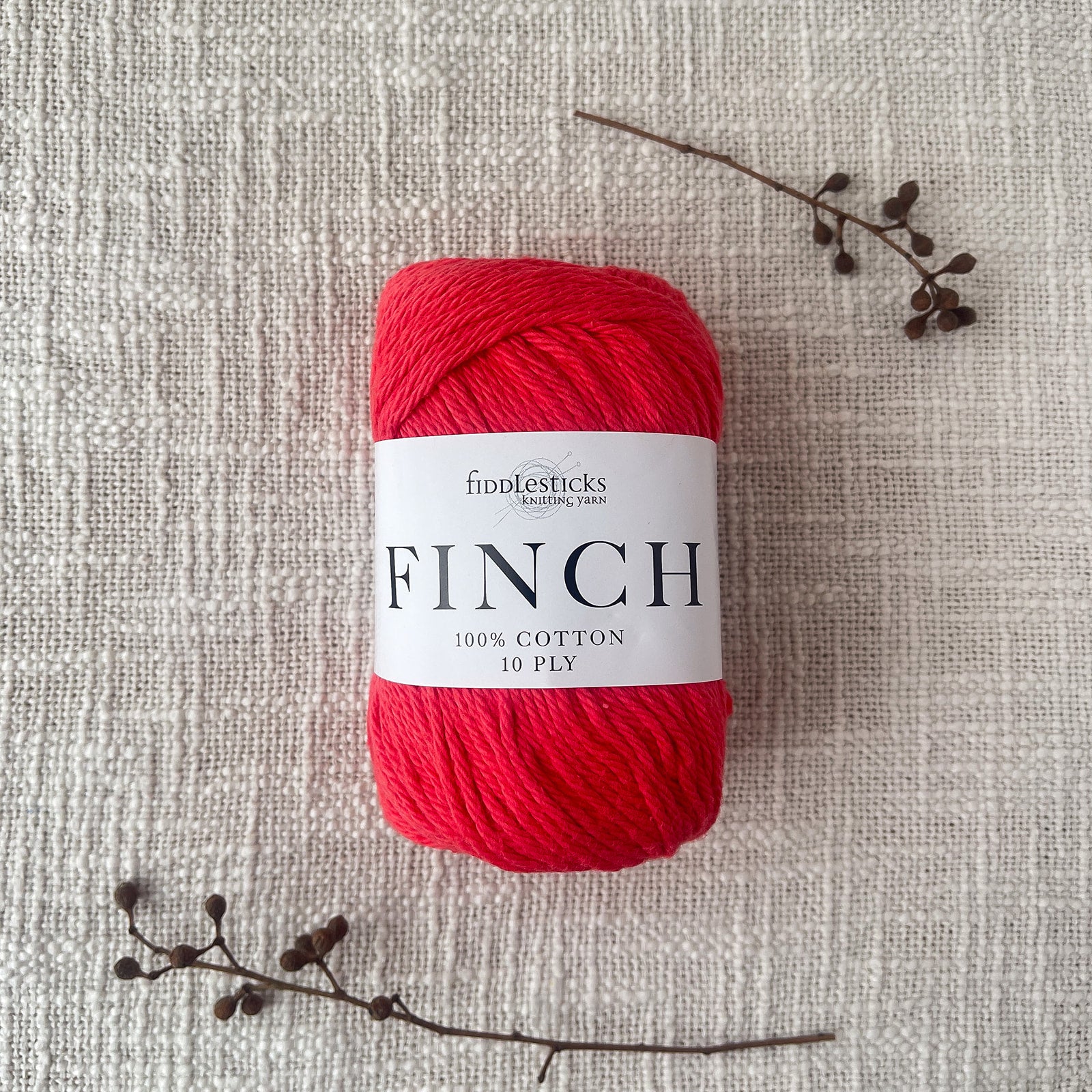 Fiddlesticks Finch - Aran 10 ply - Cotton Yarn