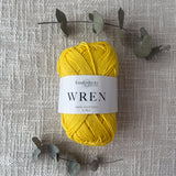 Fiddlesticks Wren 8 Ply Cotton Yarn in Duck colour (shade W006) – 100% cotton yarn for knitting and crochet, available at That Yarn Place. Fast shipping Australia wide.