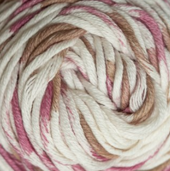 Ashton 8ply 100% cotton yarn by Fiddlesticks – soft texture and lovely colour variations. Ideal for all your crochet and knitting projects.