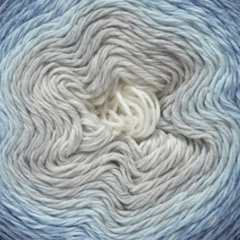 Fiddlesticks Eddy 4ply cotton blend gradient yarn ball