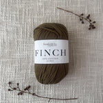 Fiddlesticks Finch 10 Ply Cotton Yarn – colour Khaki (6225), a quality cotton yarn for knitting and crochet. Order online with quick dispatch.