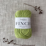 Fiddlesticks Finch 10 Ply Cotton Yarn in Leaf (6229) – soft 100% cotton yarn perfect for knitting and crochet, available at That Yarn Place.