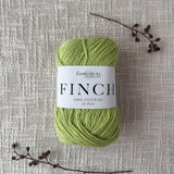Fiddlesticks Finch 10 Ply Cotton Yarn in Leaf (6229) – soft 100% cotton yarn perfect for knitting and crochet, available at That Yarn Place.