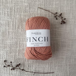Fiddlesticks Finch 10 Ply Cotton Yarn in Rose (6217) – soft 100% cotton yarn perfect for knitting and crochet, available at That Yarn Place.