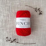 Fiddlesticks Finch 10 Ply Yarn – shade Pillar Box Red (6239), 100% cotton yarn for homewares and garments. Fast shipping Australia-wide.