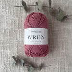Fiddlesticks Wren 8 Ply Cotton Yarn in Musk colour (shade W014) – 100% cotton yarn for knitting and crochet, available at That Yarn Place. Fast Shipping Australia and New Zealand.