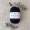 Fiddlesticks Wren 8 Ply Cotton Yarn in Navy colour (shade W027) – 100% cotton yarn for knitting and crochet, available at That Yarn Place.