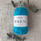 Fiddlesticks Wren 8 Ply Cotton Yarn in Ocean colour (shade W046) – 100% cotton yarn for knitting and crochet, available at That Yarn Place. Same day despatch.