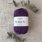 Fiddlesticks Wren 8 Ply Cotton Yarn in Plum colour (shade W031) – 100% cotton yarn for knitting and crochet, available at That Yarn Place.