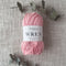 Fiddlesticks Wren 8 Ply Cotton Yarn in Peony colour (shade W009) – 100% cotton yarn for knitting and crochet, fast shipping Australia wide.