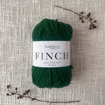 Finch 10 Ply Cotton Yarn by Fiddlesticks – shade Emerald (6209), perfect for dishcloths, homewares, and garments. Ships fast from That Yarn Place.