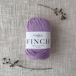 Finch 10 Ply Cotton Yarn by Fiddlesticks – shade Lavender (6251), perfect for dishcloths, homewares, and garments. Ships fast from That Yarn Place.