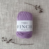 Finch 10 Ply Cotton Yarn by Fiddlesticks – shade Lavender (6251), perfect for dishcloths, homewares, and garments. Ships fast from That Yarn Place.